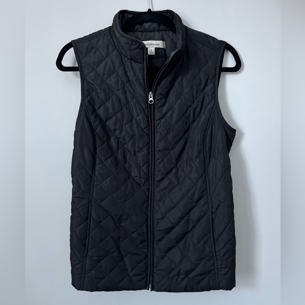 Croft & Barrow Black Vest